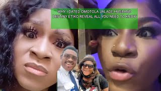 Shøcker Destiny Etiko Reveal why she amp Omotola Jalade husband is trending here is what happen [upl. by Lirba]