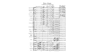 Richard Strauss Don Juan Op 20 TrV 156 with Score [upl. by Leonardi]