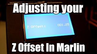 Setting your Z offset the easy way in Marlin [upl. by Ardel]