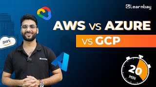 AWS vs Azure vs GCP in 20 Minutes  AWS vs Azure vs GCP Explained  Learnbay [upl. by Barstow20]