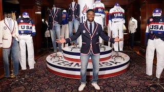 Meet the designer behind Team USAs 2024 Paris Olympics outfits [upl. by Kolb71]