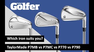 Should you play the TaylorMade P7MB P7MC or P770 irons [upl. by Eelrebma]