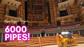 Wow 6000 pipes Symphony Hall Organ Birmingham And I played it [upl. by Palma]