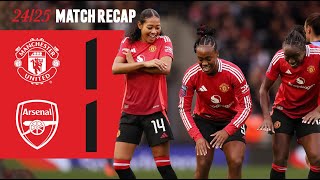 Malard Coming Up Clutch 🙏  Man Utd 11 Arsenal  WSL [upl. by Moreland]