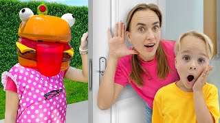 Whos at the door and other useful stories for kids with Chris and Mom [upl. by Aihsinat14]