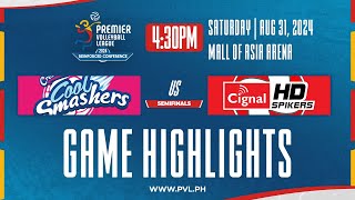 🍦CCS vs 📡CHD  Highlights  Semifinals  2024 PVL Reinforced Conference [upl. by Layap81]