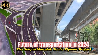 Future of transportation in 2024 The Unique Morodok Techo Flyover Project [upl. by Blainey]