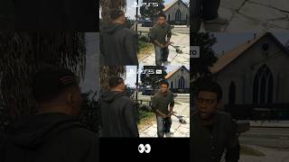 GTA 5 PS5 PRO VS PS5 GRAPHICS COMPARISON  ps5pro shorts gaming [upl. by Niliac]