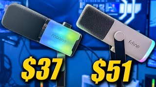 FIFINE AM8 vs Maono PD100X  Best Budget Microphone Battle [upl. by Ynetruoc]