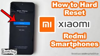 Reset with Ease How to Hard Reset Xiaomi Redmi Smartphones [upl. by Ledba594]