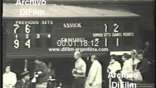 DiFilm  Gonzalez Orantes Pasarell Roche Wimbledon 1971 [upl. by Yssirk]