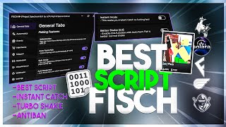 🎣 Fisch Script GUI  Hack  PCMOBILE  INSTANT CATCH  TURBO SHAKE [upl. by Venetis]