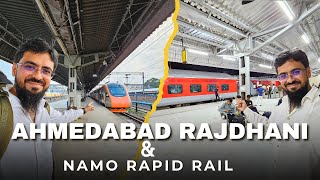 Ahmedabad to Delhi Full Journey in 12957 Swarna Jayanti Rajdhani Express [upl. by Odell]