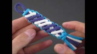 How to Make a SlantWrapped Endless Falls Key Fob by TIAT [upl. by Akirehc723]