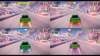 Asphalt 9 Comparison  1 Tap VS 2 Tap VS Perfect VS Shockwave Nitro [upl. by Yanetruoc]