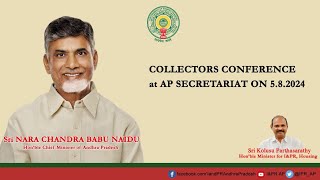 Hon’ble CM of AP Sri Nara Chandrababu Naidu is Conducting District Collectors Conference [upl. by Leiand]