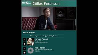 Gilles Peterson plays Paolo Mantini Next Generation Shield ReEdit [upl. by Laius489]