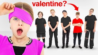 Can My Daughter Find Her Valentine Blindfolded emotional [upl. by Samy]