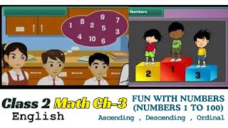 Fun with Numbers Numbers 1 to 100  Class  2  Math  Chapter  3  CBSE  ICSE [upl. by Willem]