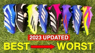 RANKING every 2023 Adidas football boot from BEST TO WORST  UPDATED [upl. by Gleeson286]