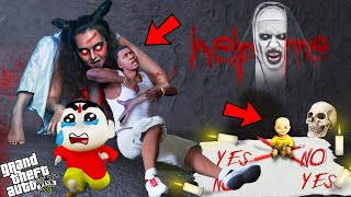 Franklin amp Shinchan Plays CHARLIE CHARLIE Ghost Challenge in GTA 5  GTA 5 TAMIL [upl. by Tammy]