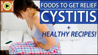 Foods for Cystitis  Including Antioxidants Probiotics amp Omega 3 Rich Foods [upl. by Crary]