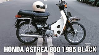 DIJUAL Honda Astrea 800 1985 Black SOLD [upl. by Annauqal]