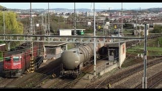 RangierbahnhofDer Ablaufberg mit Alpenblick [upl. by Gombosi]