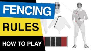 🤺 Rules of Fencing  How to Play Fencing Game  Fencing Rules and Regulations Explained [upl. by Ttenrag]