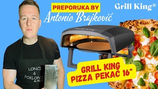 Grill King 16quot plinski pizza pekač  NOVO grillking lonciipoklopci [upl. by Kared]