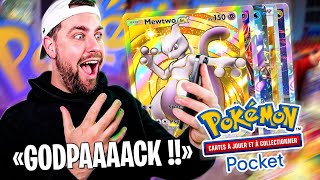 JAI EU UN MON PREMIER GODPACK SUR POKEMON POCKET [upl. by Junko608]