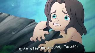 Disneys Tarzan  Walkthrough  Part 13 Conflict with Clayton Final Boss amp Ending [upl. by Clio305]