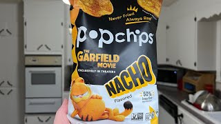 Pop chips nacho cheese review [upl. by Haswell203]