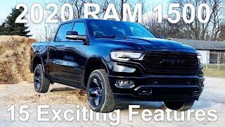 Top 15 2020 RAM 1500 Features [upl. by Garlen157]