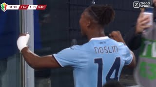 Tijjani Noslin Goal  Lazio vs Napoli 31 Goals Results and Extended Highlights2024 [upl. by Carew272]