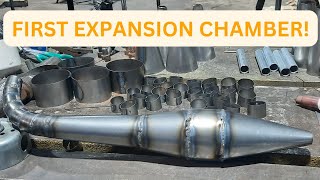 Building my first Expansion chamberTuned Pipe Sawfest Ms170 [upl. by Anirtik]