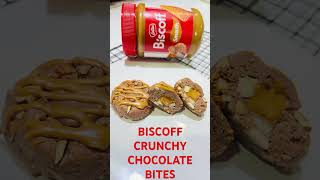 BISCOFF CRUNCHY CHOCOLATE BITES shorts yt ytshorts ytshort ytviral ytshort cakebitesbymona [upl. by Denten]