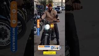 تجربة قيادة دراجة نارية CIMATTI BOBBER 2024 Motobilalfes fes [upl. by Grindle]