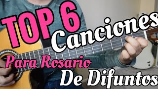 TOP 6 Canciones para ROSARIOS y MISAS de difuntos [upl. by Jecon127]