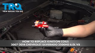 How to Replace Ignition Coils 20072014 Chevrolet Silverado 2500 HD 60L V8 [upl. by Assila]