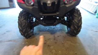 2014 Yamaha Grizzly 700 FI EPS Unboxing  2R Racing Tip Review [upl. by Aznerol54]