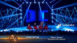 Shes Gone by Yaya Setia  Bukan Talent Biasa 25 Maret 2014 [upl. by Drucy]