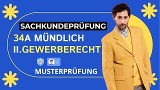 Sachkundeprüfung 34a Mündliche Prüfung Teil II [upl. by Wrand]