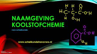 naamgeving koolstofchemie vwo [upl. by Norved]