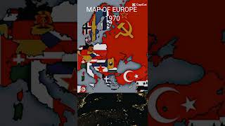 Map Europe 1970 [upl. by Nalor875]