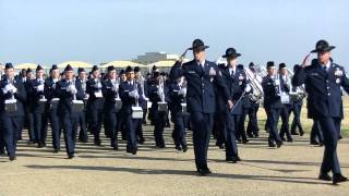 Air Force Basic Military Training BMT Graduation Parade 7 March 2014 Official [upl. by Ettereve]