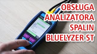 Jak obsługiwać analizator spalin BlueLyzer ST AFRISO [upl. by Kaitlin]