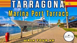 Marina Port Tarraco IS the Best Yachting Destination in 2024  TARRAGONA SPAIN WALKING TOUR 4K [upl. by Rebeh]