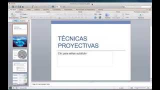 tecnicas proyectivas [upl. by Armmat]