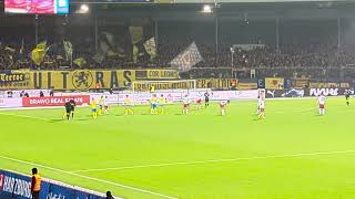 Eintracht Braunschweig vs HSV 81124 letze Sekunden 31 [upl. by Oretna268]